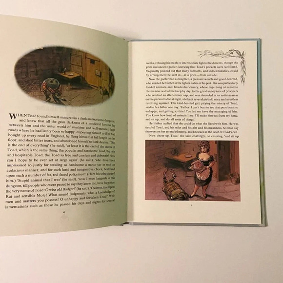 Vintage 1983 Tales From The Wind In The Willow Toads Adventure Kenneth Grahame - Picture 8 of 13